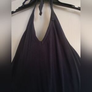 Moda International Navy Maxi Dress